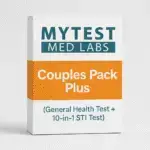 Couples Pack Plus (General Health Test + 10-in-1 STI Test)